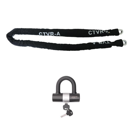 GP CTVR-A Universal 1.5 mt 10 mm Kesilmez Motosiklet Zinciri ve Kilidi - 4