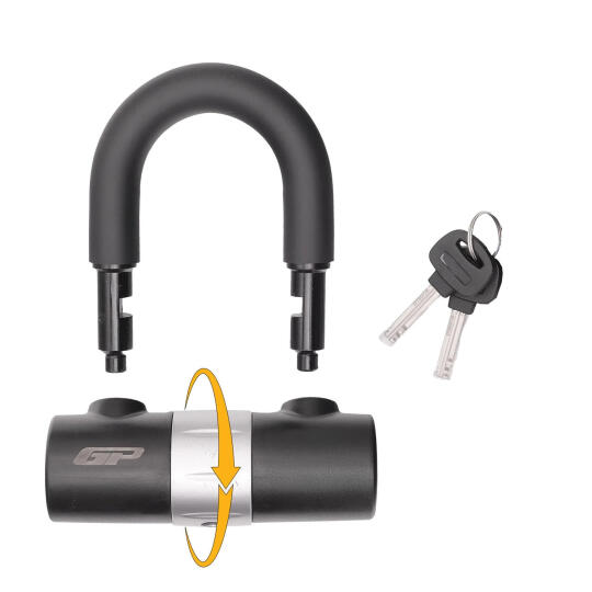 GP CTVR-A Universal 1.5 mt 10 mm Kesilmez Motosiklet Zinciri ve Kilidi - 5