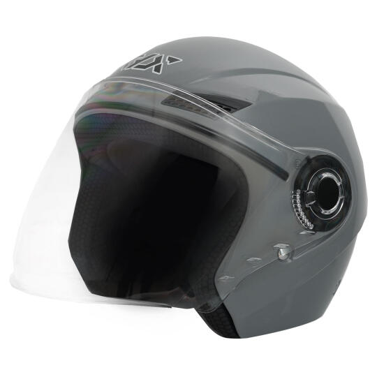 GP GX MKS005-GNG Şeffaf Vizörlü Motosiklet Yarım Kask