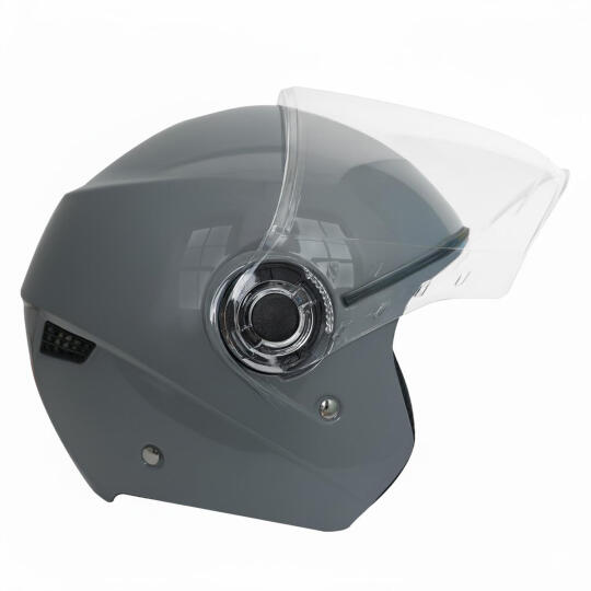 GP GX MKS005-GNG Şeffaf Vizörlü Motosiklet Yarım Kask - 3