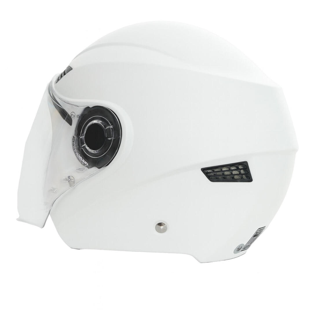 GP GX MKS005-PW Şeffaf Vizörlü Motosiklet Yarım Kask - 4