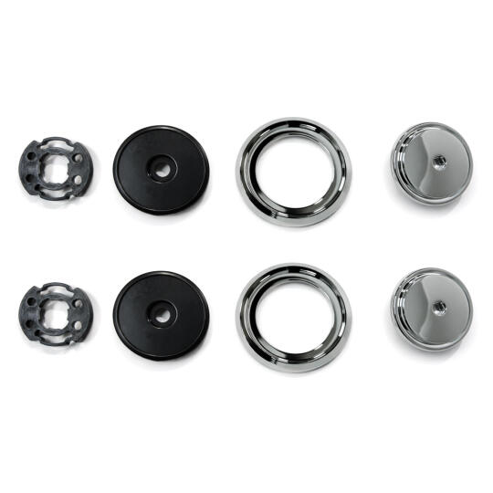 GP GX MKS005 Uyumlu Motosiklet Kask Vizör Bağlantı Aparatı Gümüş - 3