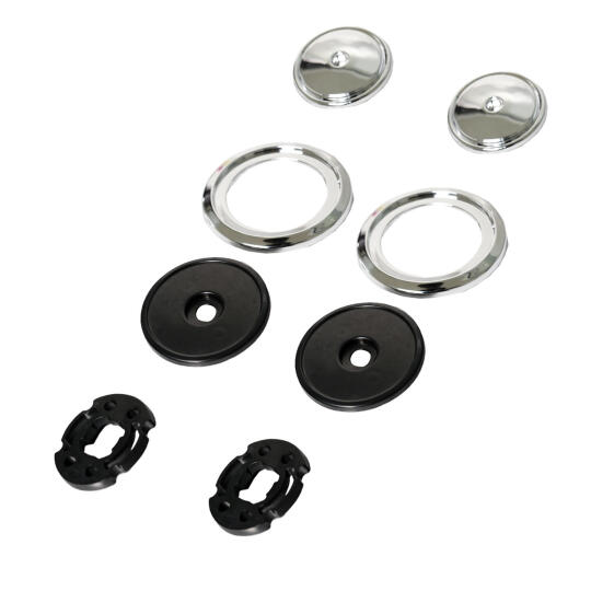 GP GX MKS005 Uyumlu Motosiklet Kask Vizör Bağlantı Aparatı Gümüş - 5