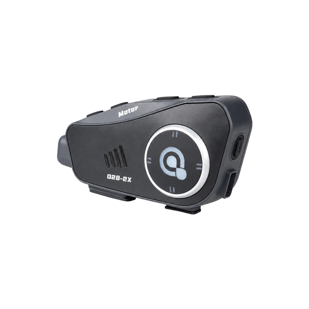 GP KATJMER Q28-2X Bluetooth 5.0 IPX6 Çift Bağlantılı 1080P Kameralı Motosiklet Kask Kulaklığı Intercom - 2