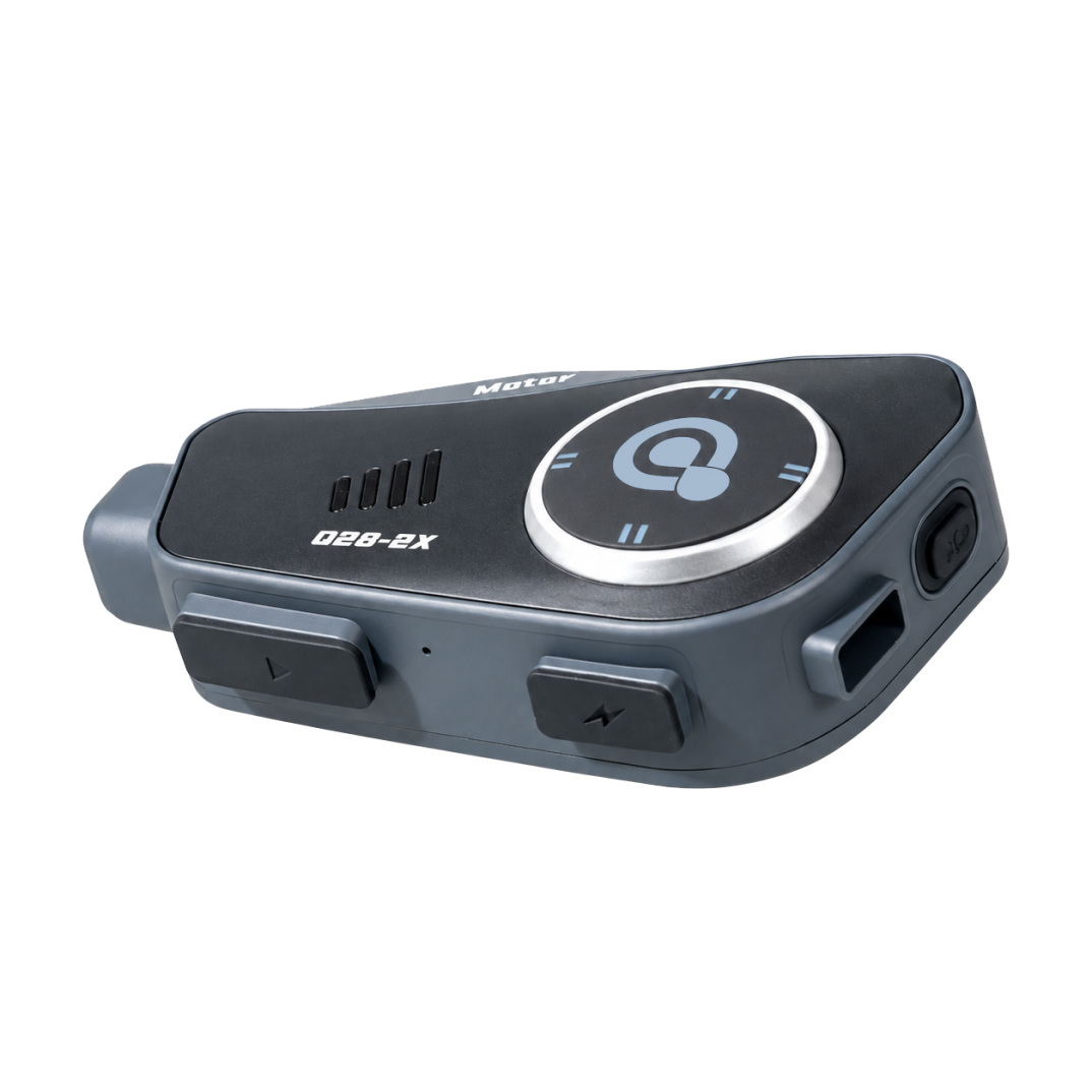 GP KATJMER Q28-2X Bluetooth 5.0 IPX6 Çift Bağlantılı 1080P Kameralı Motosiklet Kask Kulaklığı Intercom - 3