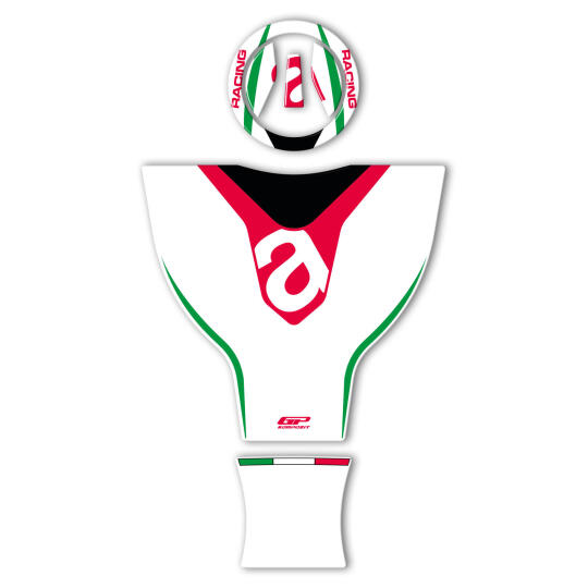 GP Kompozit Aprilia RS 660 2021-2023 Uyumlu Tank Pad Beyaz