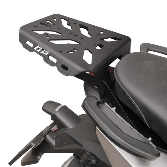 GP Kompozit Aprilia SR 125 / 160 2024 Uyumlu Çanta Demiri Siyah (1)