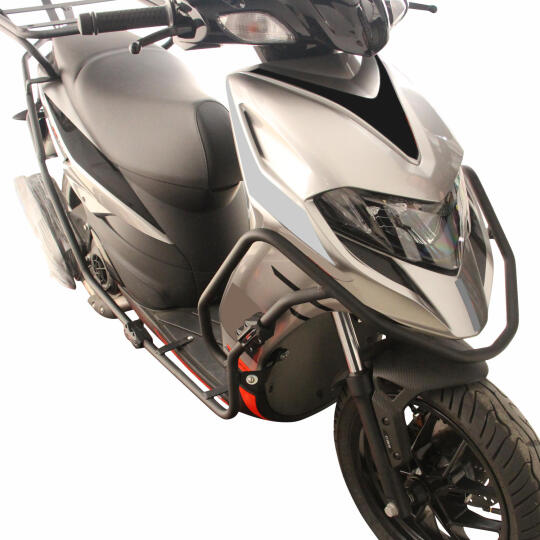 GP Kompozit Aprilia SR 125 / 160 2024 Uyumlu Motor Koruma Demiri Siyah (1)