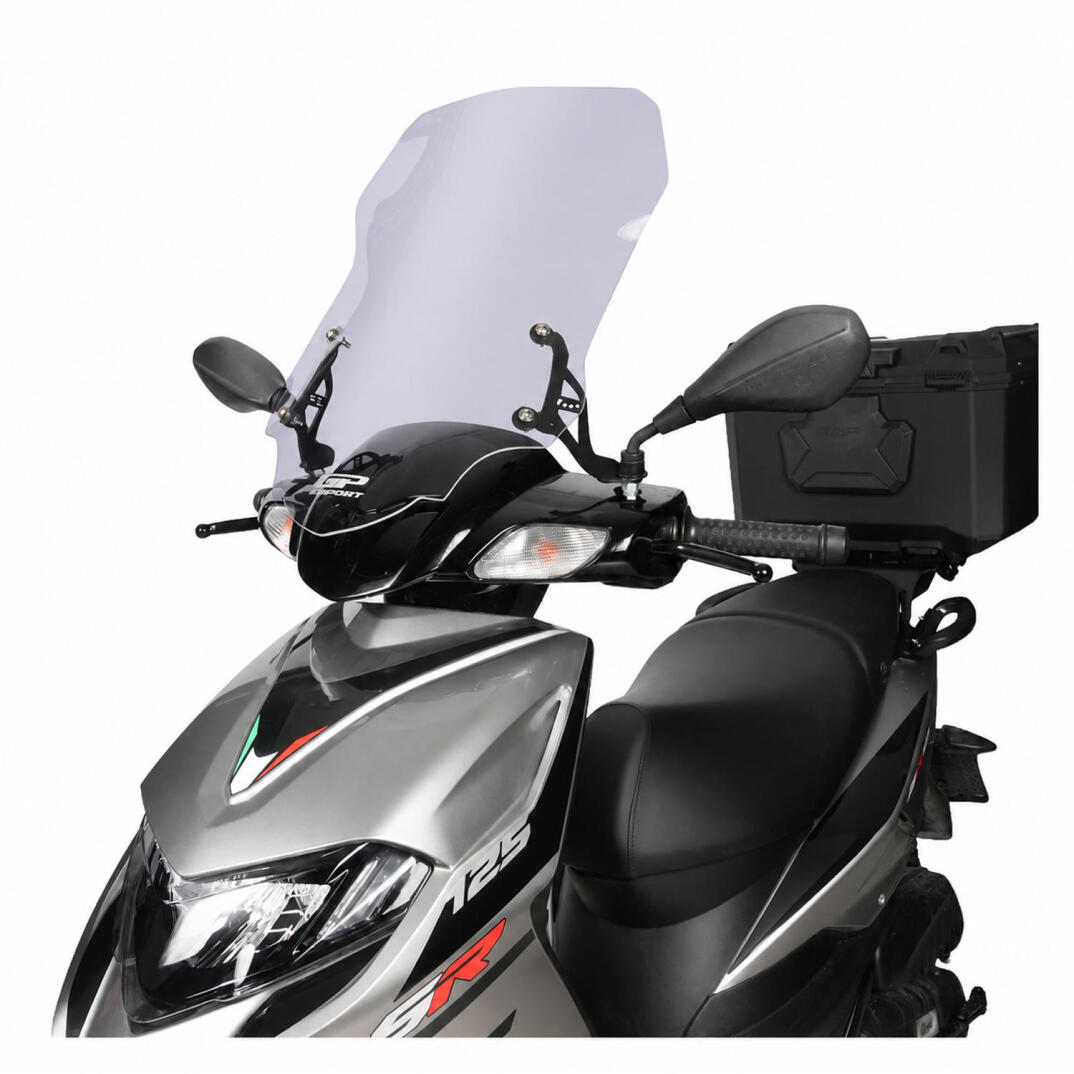 GP Kompozit Aprilia SR 125 / 160 2024 Uyumlu Ön Cam Füme - 3