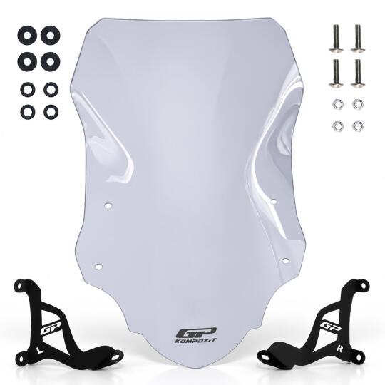 GP Kompozit Aprilia SR 125 / 160 2024 Uyumlu Ön Cam Füme - 5