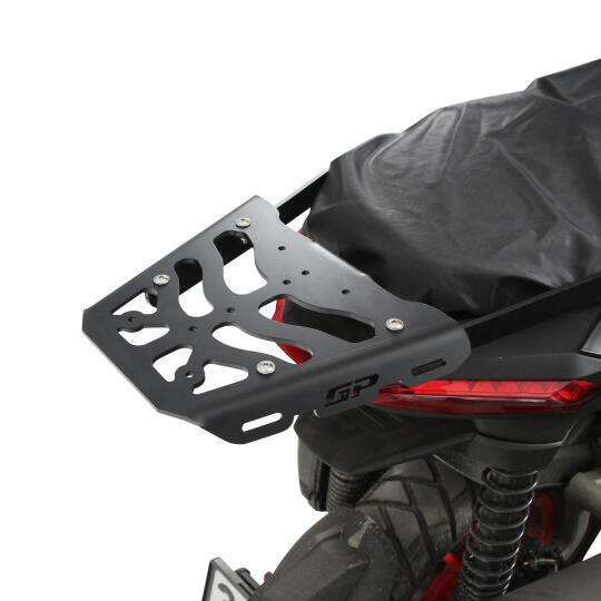 GP Kompozit Aprilia SR GT 125 / 200 2022-2023 Uyumlu Çanta Demiri Siyah (1)