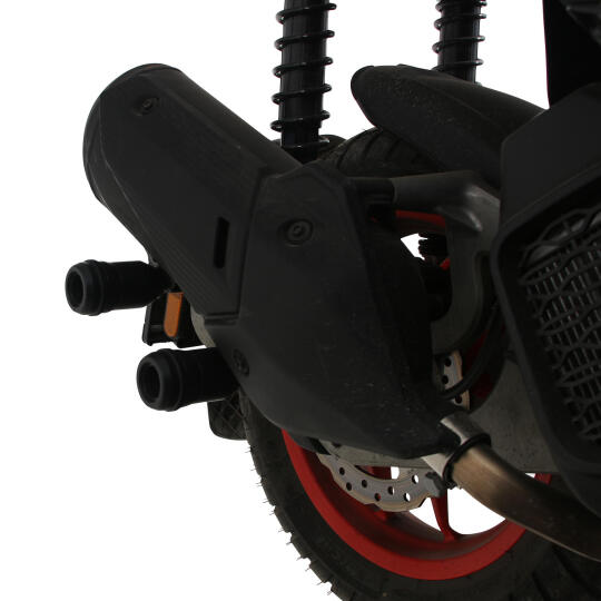 GP Kompozit Aprilia SR GT 125 / 200 2022-2023 Uyumlu Egzoz Koruma Takozu Siyah - 4