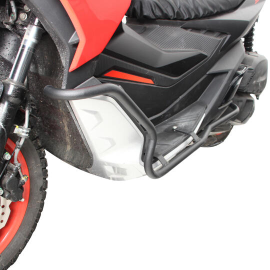 GP Kompozit Aprilia SR GT 125 / 200 2022-2023 Uyumlu Motor Koruma Demiri Siyah - 4