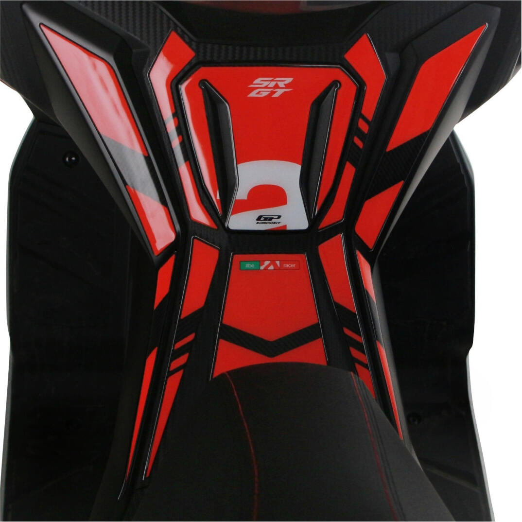 GP Kompozit Aprilia SR GT 125 / 200 2022-2023 Uyumlu Tank Pad Kırmızı - 2