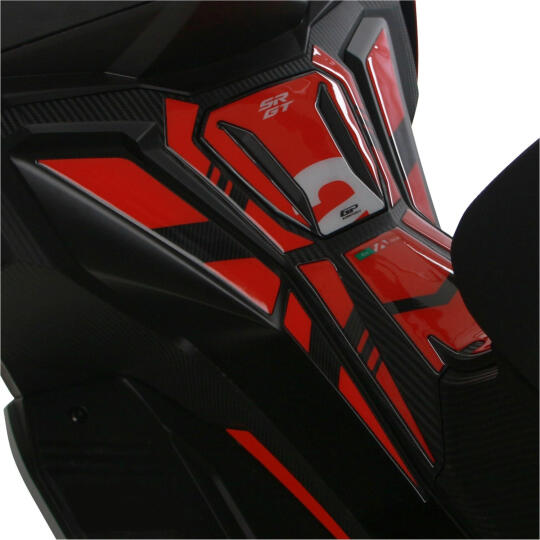 GP Kompozit Aprilia SR GT 125 / 200 2022-2023 Uyumlu Tank Pad Siyah - 3