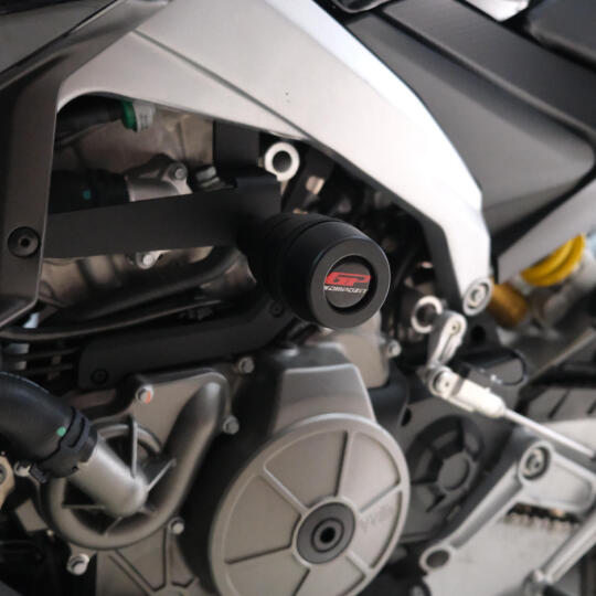GP Kompozit Aprilia Tuono 660 Factory 2021-2024 Uyumlu Motor Koruma Takozu Siyah (1)