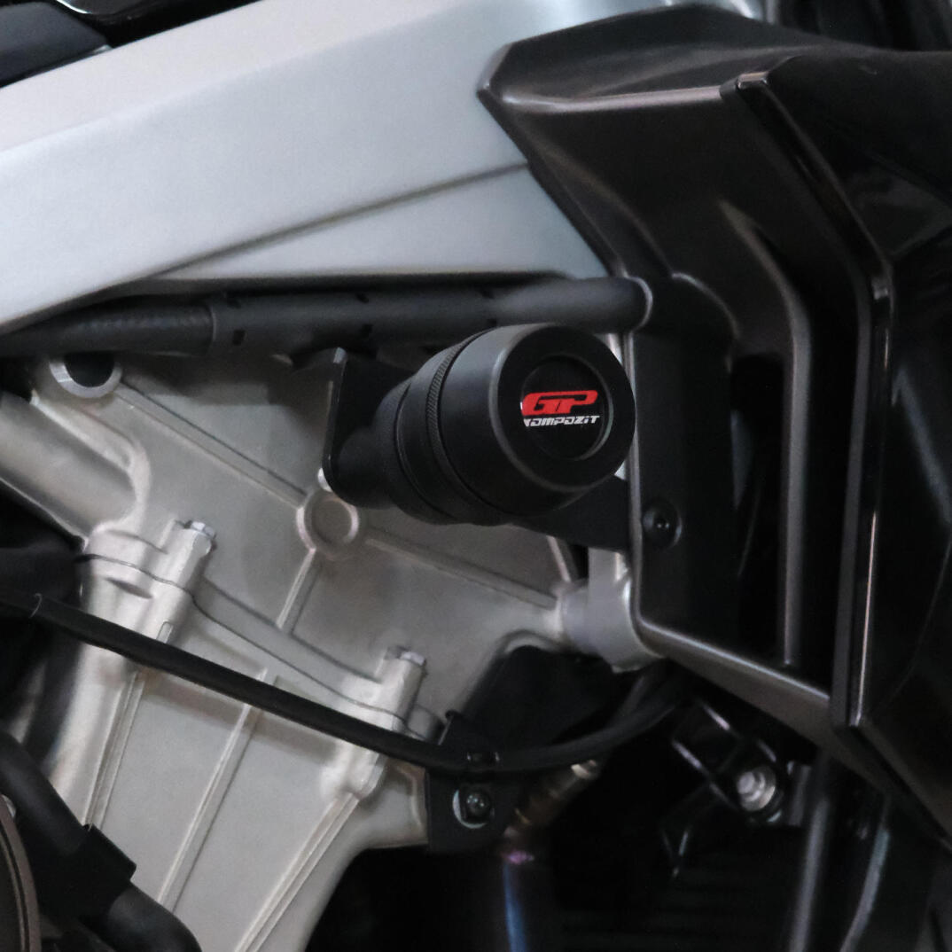 GP Kompozit Aprilia Tuono 660 Factory 2021-2024 Uyumlu Motor Koruma Takozu Siyah - 3