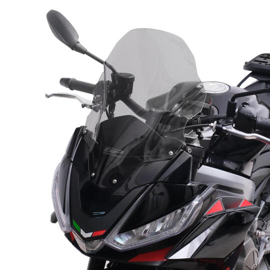 GP Kompozit Aprilia Tuono 660 Factory 2021-2024 Uyumlu Ön Cam Füme - 4