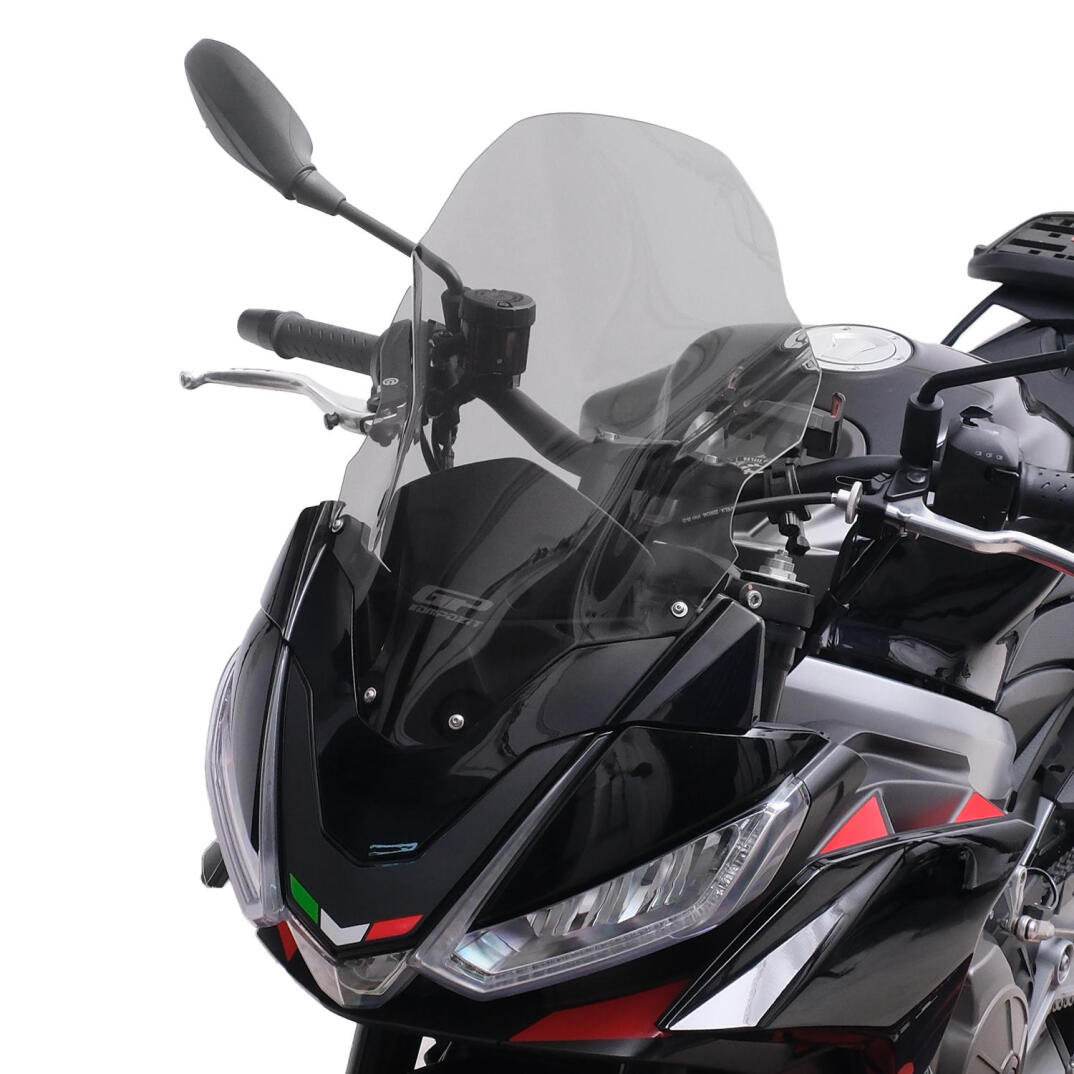 GP Kompozit Aprilia Tuono 660 Factory 2021-2024 Uyumlu Ön Cam Füme - 4