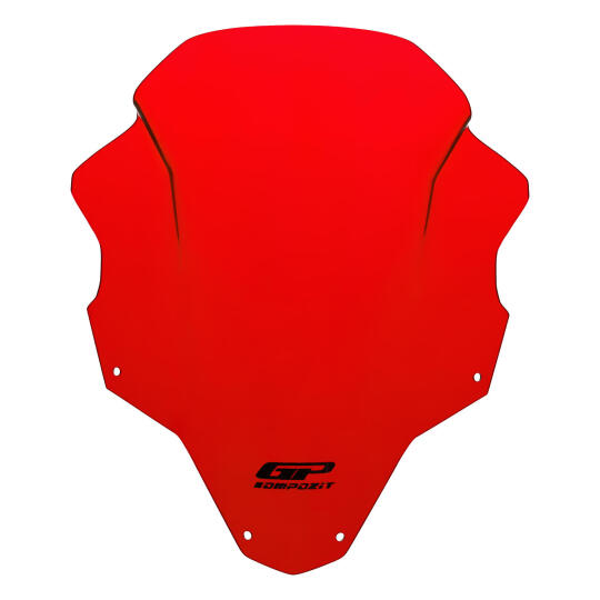 GP Kompozit Aprilia Tuono 660 Factory 2021-2024 Uyumlu Ön Cam Kırmızı