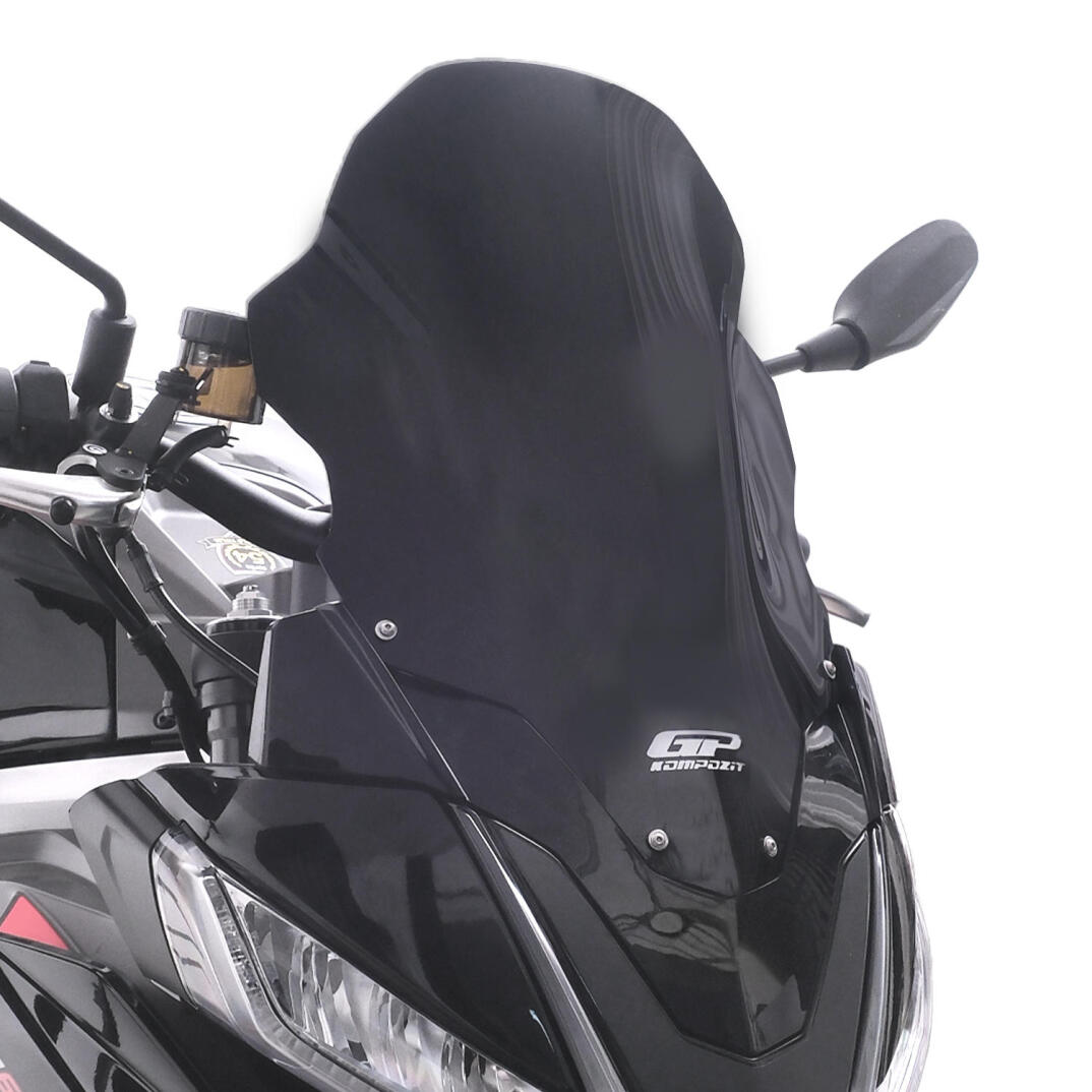 GP Kompozit Aprilia Tuono 660 Factory 2021-2024 Uyumlu Ön Cam Siyah - 4