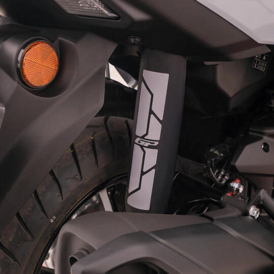 GP Kompozit ATS01 Universal 33 cm Motosiklet Amortisör Çorabı Siyah (1)