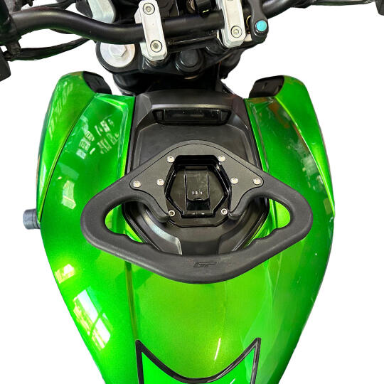 GP Kompozit Bajaj Dominar 250 2020-2026 Uyumlu Depo Üstü Artçı Tutamak Siyah (1)