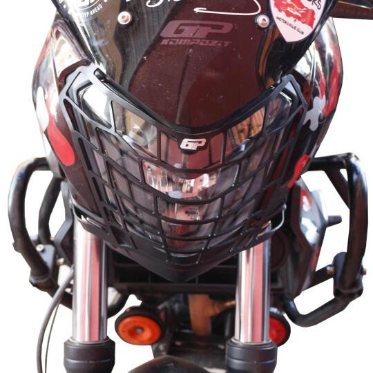 GP Kompozit Bajaj Dominar 250 / 400 2017-2026 Uyumlu Far Koruma Siyah (1)