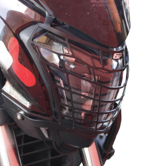 GP Kompozit Bajaj Dominar 250 / 400 2017-2026 Uyumlu Far Koruma Siyah - 4