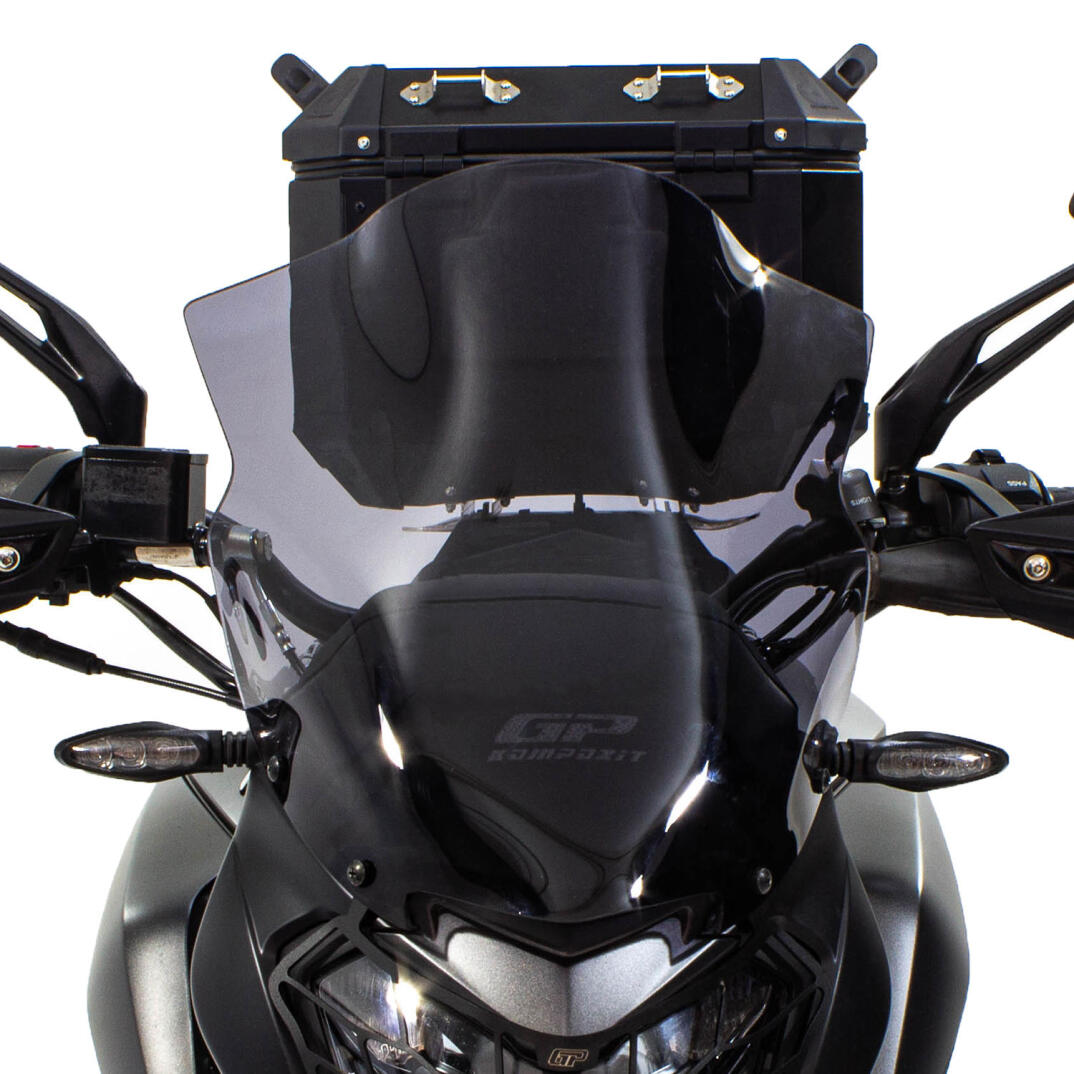 GP Kompozit Bajaj Dominar 250 / 400 2017-2026 Uyumlu Kısa Ön Cam Füme - 2