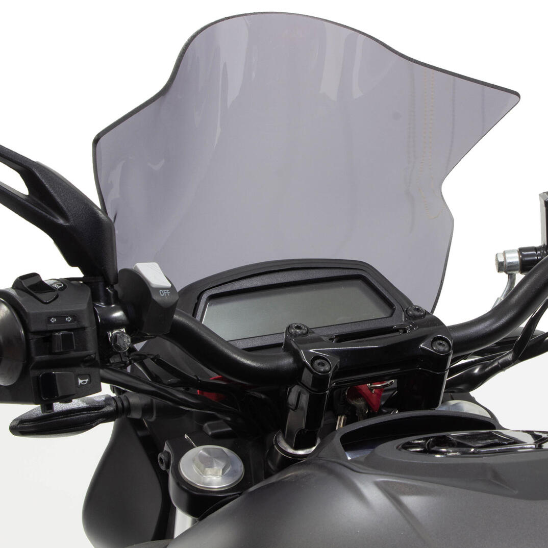 GP Kompozit Bajaj Dominar 250 / 400 2017-2026 Uyumlu Kısa Ön Cam Şeffaf - 5