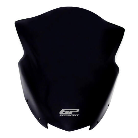 GP Kompozit Bajaj Dominar 250 / 400 2017-2026 Uyumlu Kısa Ön Cam Siyah