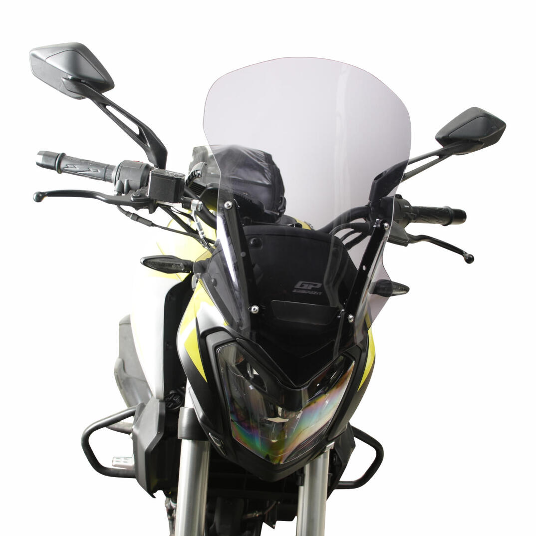 GP Kompozit Bajaj Dominar 250 / 400 2017-2026 Uyumlu Ön Cam Füme - 3
