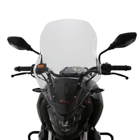 GP Kompozit Bajaj Dominar 250 / 400 2017-2026 Uyumlu Ön Tur Camı Şeffaf (1)