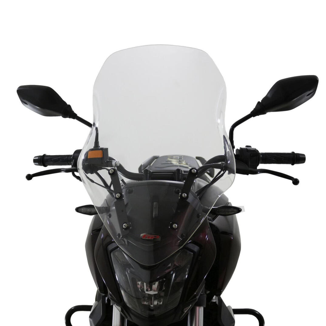 GP Kompozit Bajaj Dominar 250 / 400 2017-2026 Uyumlu Ön Tur Camı Şeffaf - 2