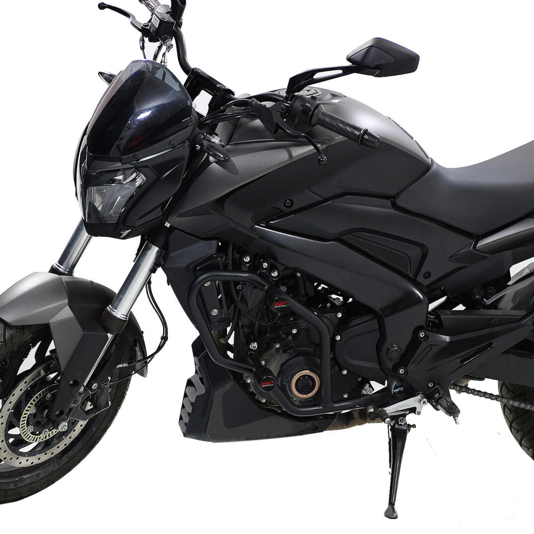 GP Kompozit Bajaj Dominar 250 / 400 2020-2026 Uyumlu Motor Koruma Demiri Siyah - 5