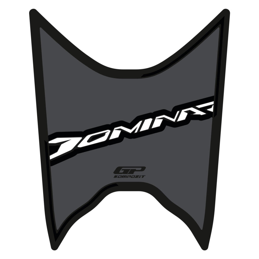 GP Kompozit Bajaj Dominar 250 / 400 2020-2026 Uyumlu Tank Pad Gri - 1