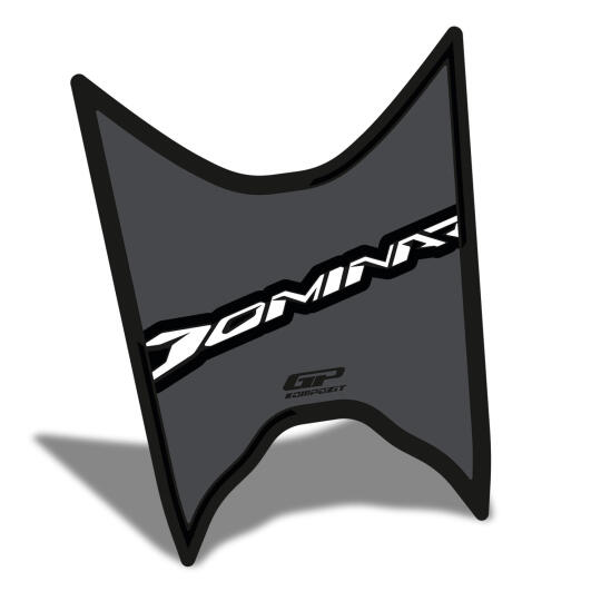 GP Kompozit Bajaj Dominar 250 / 400 2020-2026 Uyumlu Tank Pad Gri - 4