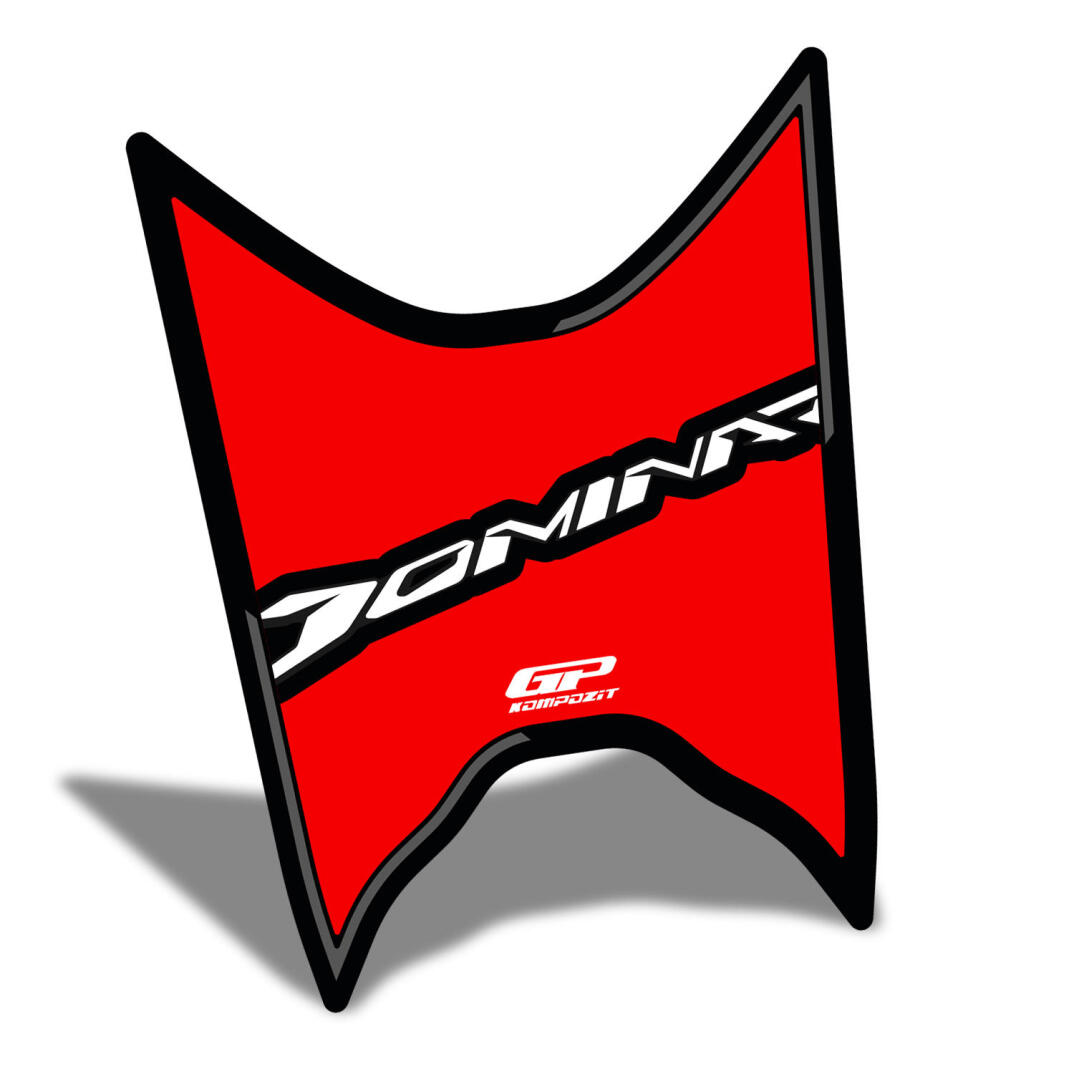 GP Kompozit Bajaj Dominar 250 / 400 2020-2026 Uyumlu Tank Pad Kırmızı - 4