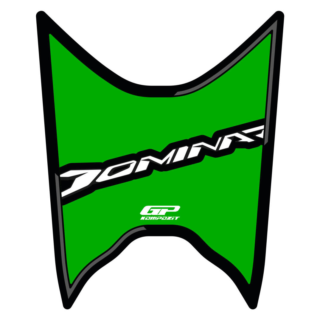 GP Kompozit Bajaj Dominar 250 / 400 2020-2026 Uyumlu Tank Pad Yeşil - 1