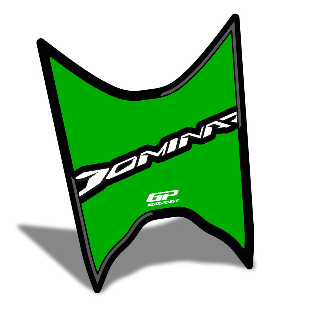 GP Kompozit Bajaj Dominar 250 / 400 2020-2026 Uyumlu Tank Pad Yeşil - 4