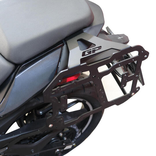 GP Kompozit Bajaj Dominar 250 / 400 2020-2026 Uyumlu Yan Çanta Demiri Siyah - 4
