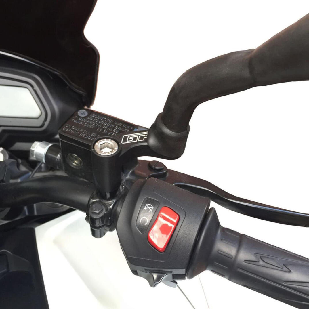 GP Kompozit Bajaj Dominar 400 2017-2019 Uyumlu Ayna Genişletme Siyah - 3