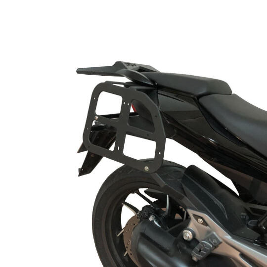 GP Kompozit Bajaj Dominar 400 2017-2019 Uyumlu Yan Çanta Demiri Siyah - 4