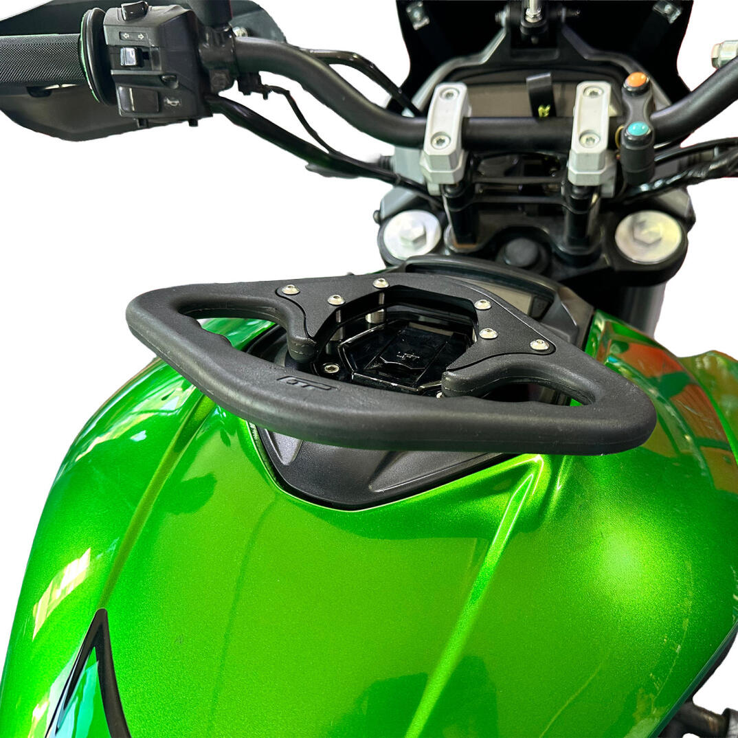 GP Kompozit Bajaj Dominar 400 2020-2026 Uyumlu Depo Üstü Artçı Tutamak Siyah - 4