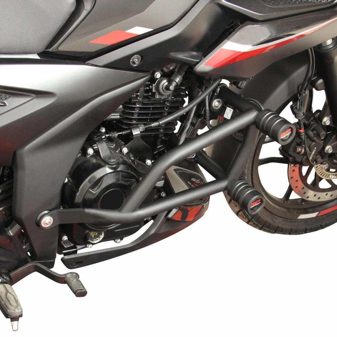 GP Kompozit Bajaj Pulsar F 250 2022-2026 Uyumlu Motor Koruma Demiri Siyah - 2