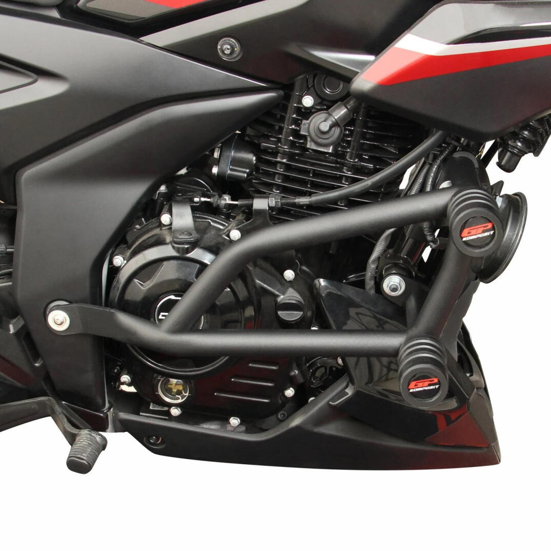 GP Kompozit Bajaj Pulsar F 250 2022-2026 Uyumlu Motor Koruma Demiri Siyah - 3