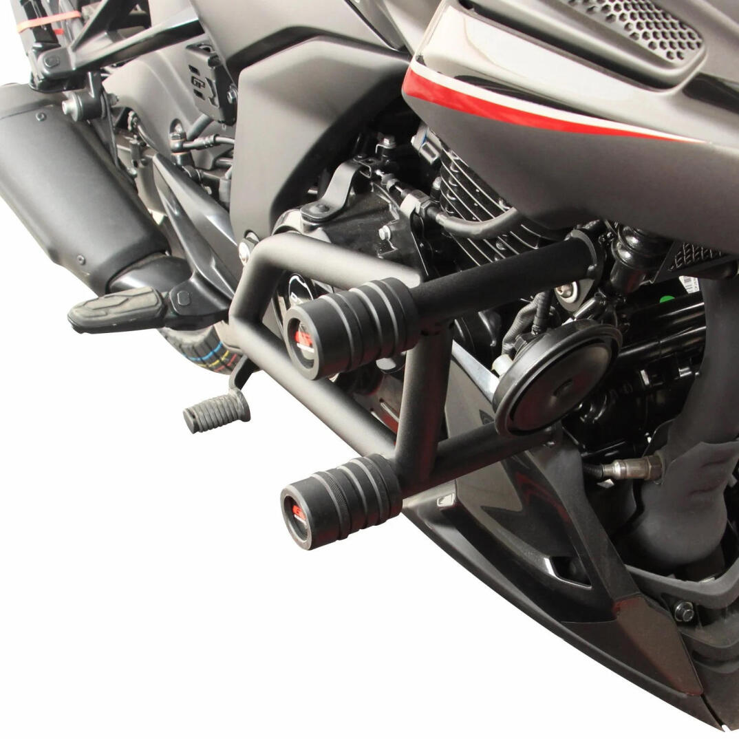 GP Kompozit Bajaj Pulsar F 250 2022-2026 Uyumlu Motor Koruma Demiri Siyah - 4