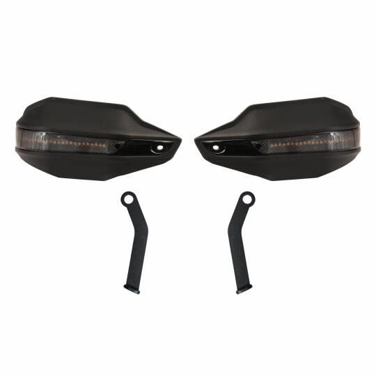 GP Kompozit Bajaj Pulsar N 160 2025-2026 Uyumlu Led Sinyalli Elcik Koruma Siyah