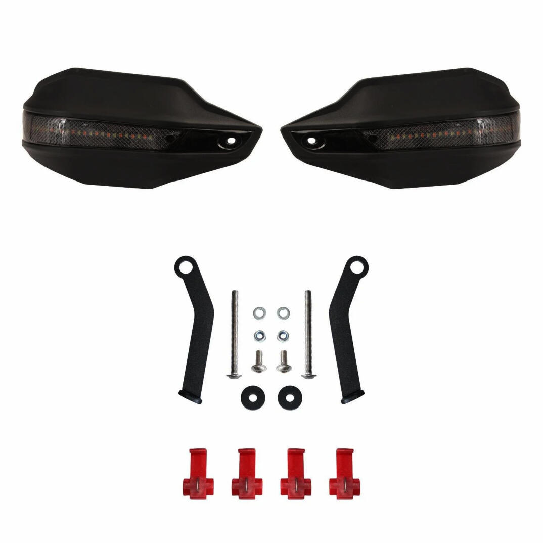 GP Kompozit Bajaj Pulsar N 160 2025-2026 Uyumlu Led Sinyalli Elcik Koruma Siyah - 4